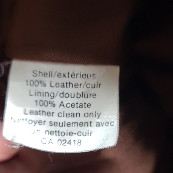 SM Real Suede Brown A-Line Skirt Vintage Genuine Leather Diamond Marquis - Picture 10 of 16